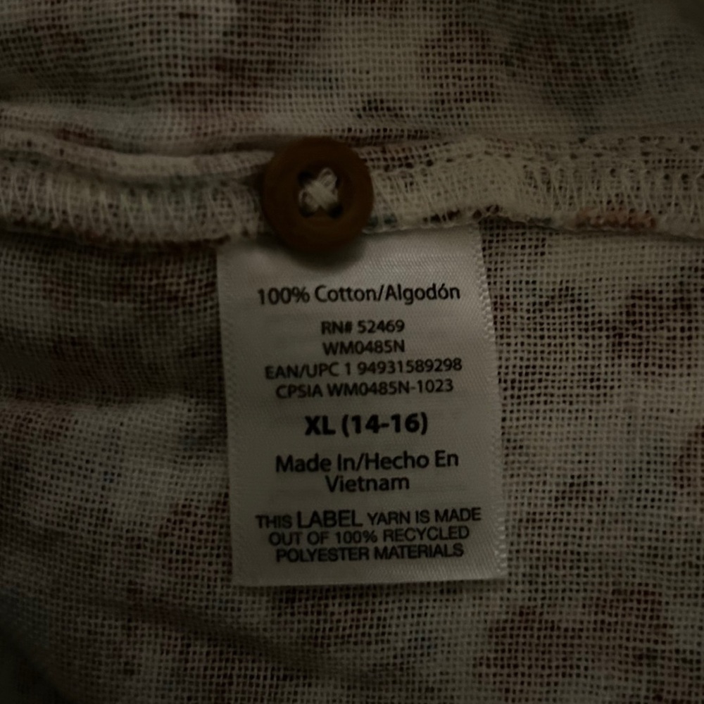 Wonder Nation Brown Floral Casual Dress - Picture 5 of 5
